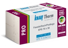 KNAUF Therm PRO Fasadas/Stogas/Grindys EPS 70 λ 38